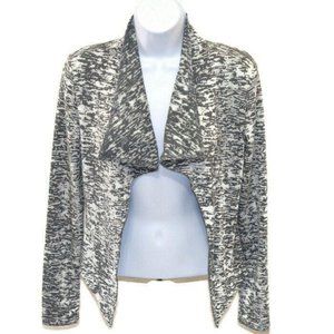 Soybu Open Cardigan Gray White Yoga Casual